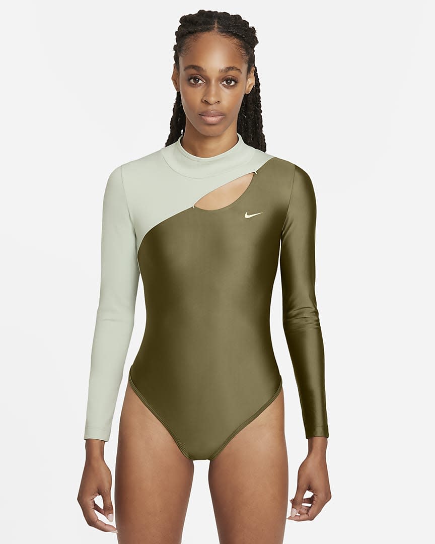 Serena Design Crew Long-Sleeve Tennis Bodysuit