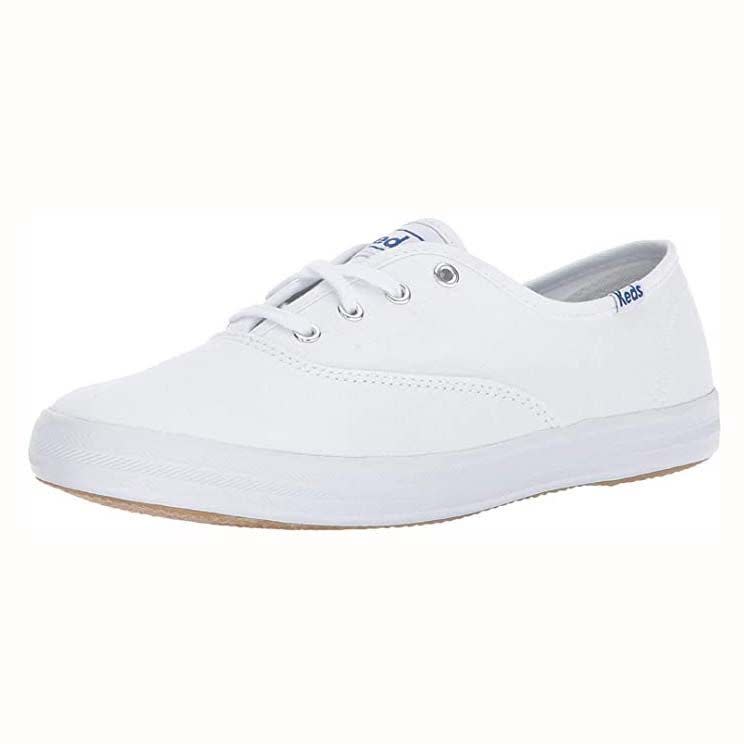 8) Women's Champion Original Leather Lace-Up Sneaker