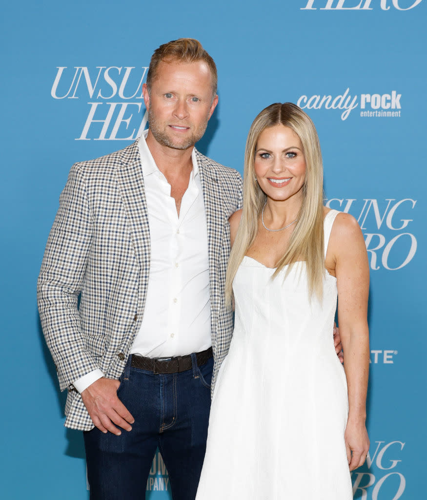 Valeri Bure and Candace Cameron Bure