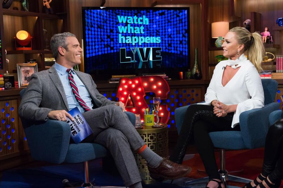 Andy Cohen and Tamra Judge | Charles Sykes/Bravo/NBCU Photo Bank/NBCUniversal via Getty