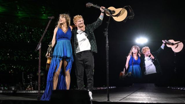 Taylor Swift brings out 'best friend' Ed Sheeran for mashup as she returns  to Wembley