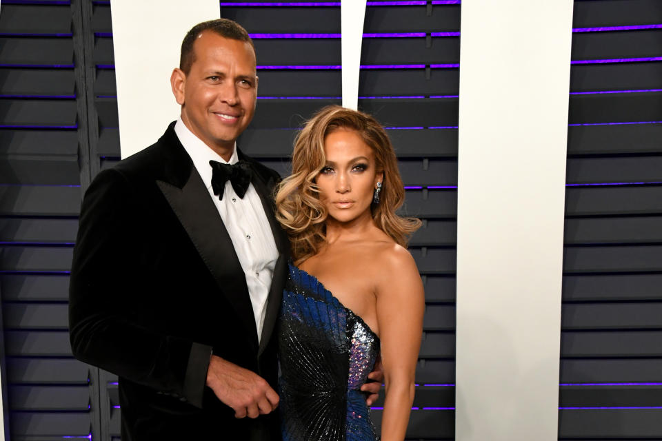 One day after A-Rod and J.Lo announced their engagement, there are rumors that he’s been stepping out behind her back. (Photo: Getty Images)