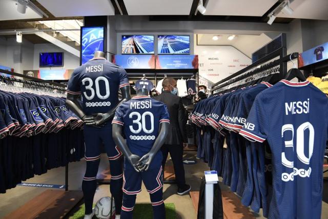 La camiseta de Lionel Messi en PSG, lejos de las ventas mencionadas - TyC  Sports