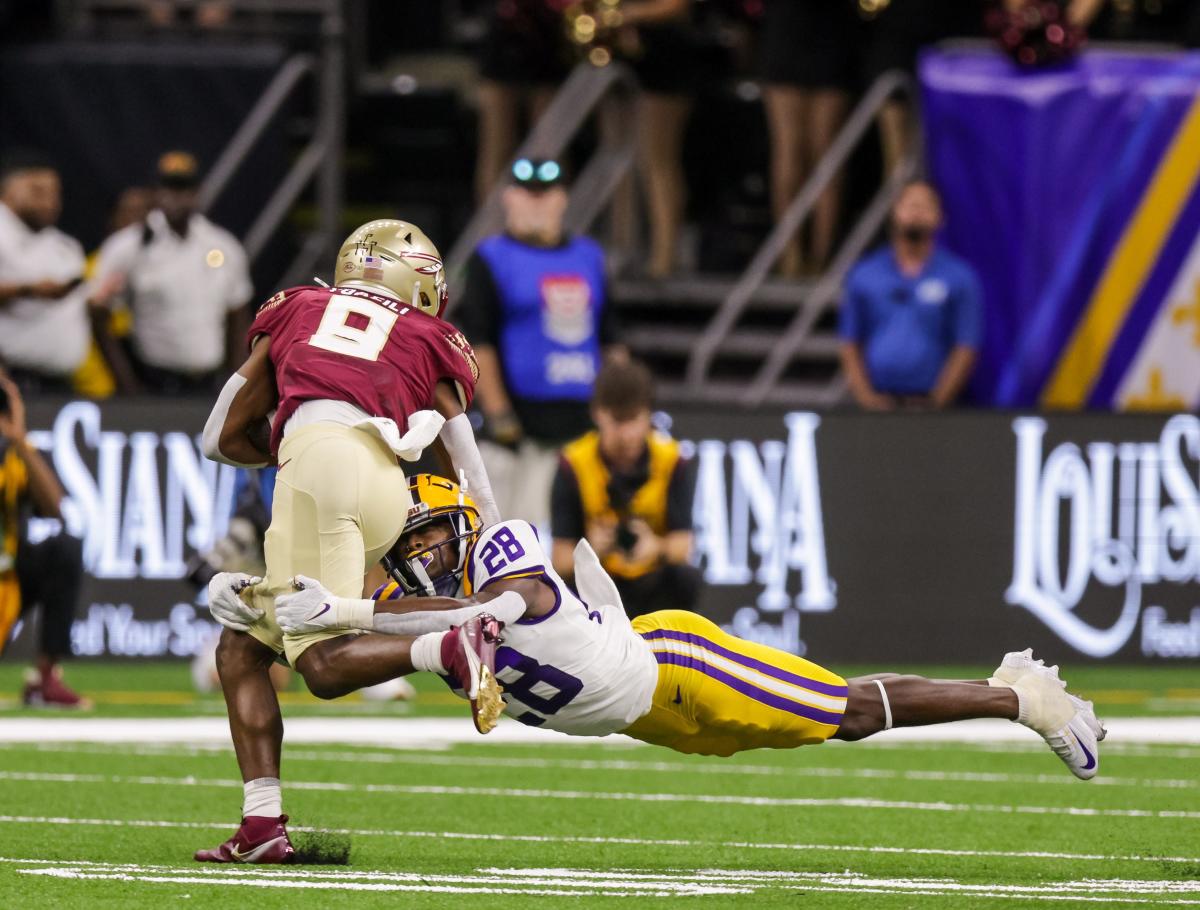 What channel is LSU football vs. Florida State on today? Time, TV