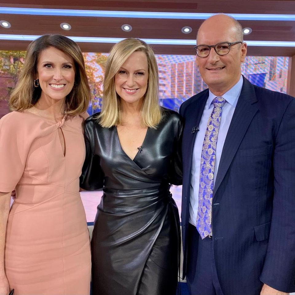 Natalie Barr, Melissa Doyle and David 'Kochie' Koch.