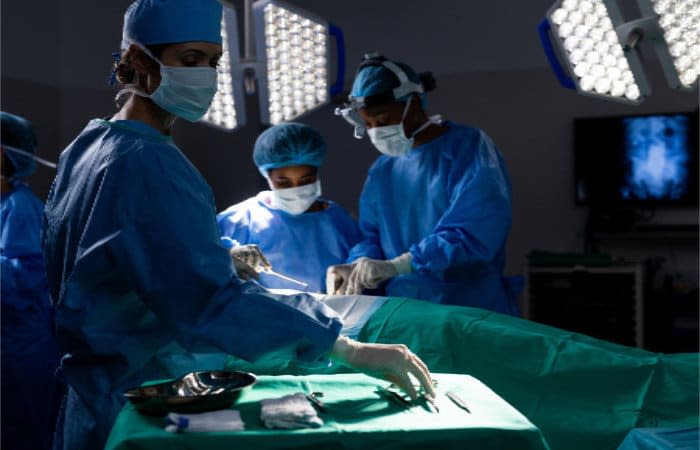 Imagen de una operación