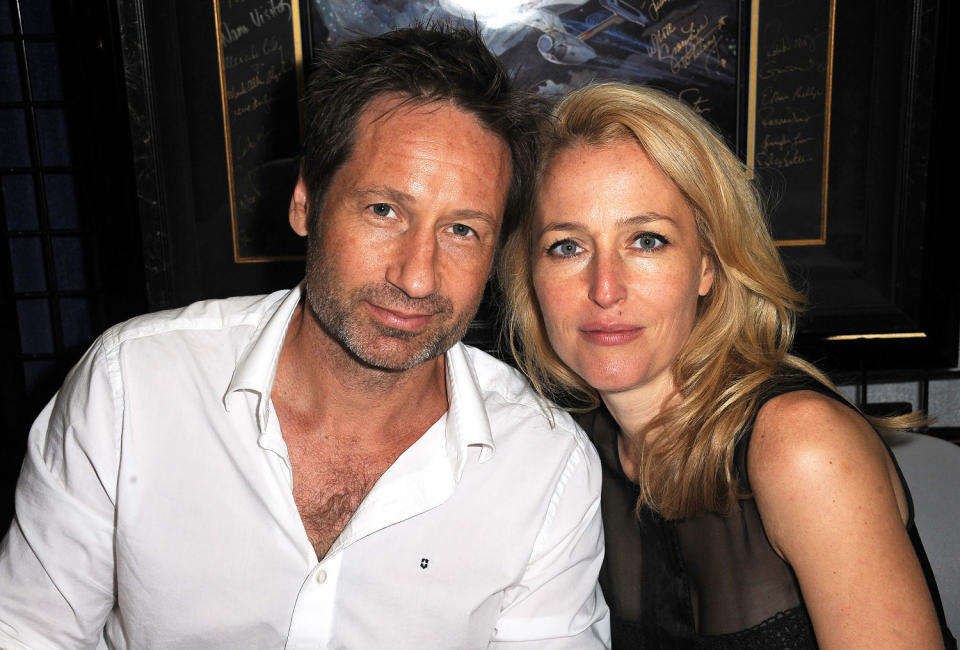 David Duchovny and Gillian Anderson (Albert L. Ortega / Getty Images)