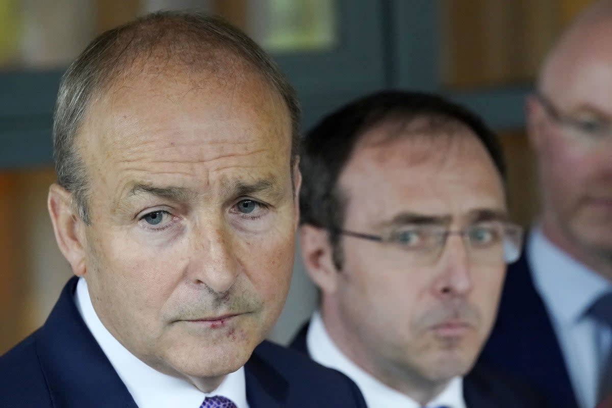 Taoiseach Micheal Martin has said EU chief Brexit negotiator Maros Sefcovic has demonstrated his ‘desire to be solution-driven’ when it comes to the Northern Ireland Protocol (Niall Carson/PA) (PA Wire)