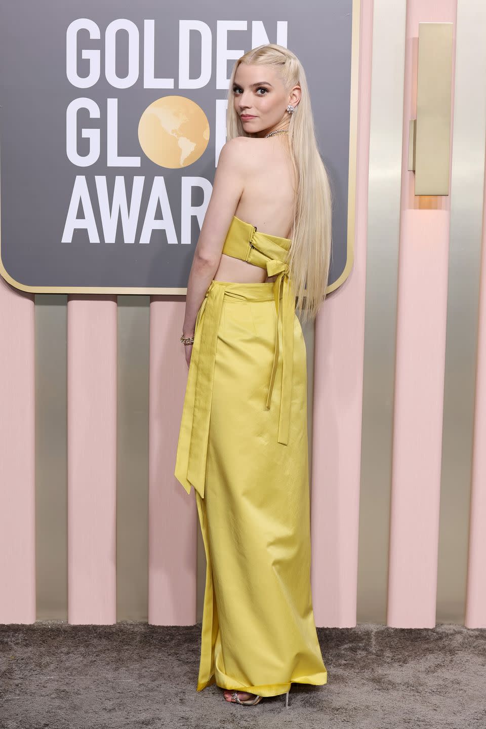 beverly hills, california january 10 anya taylor joy attends the 80th annual golden globe awards at the beverly hilton on january 10, 2023 in beverly hills, california photo by amy sussmangetty images