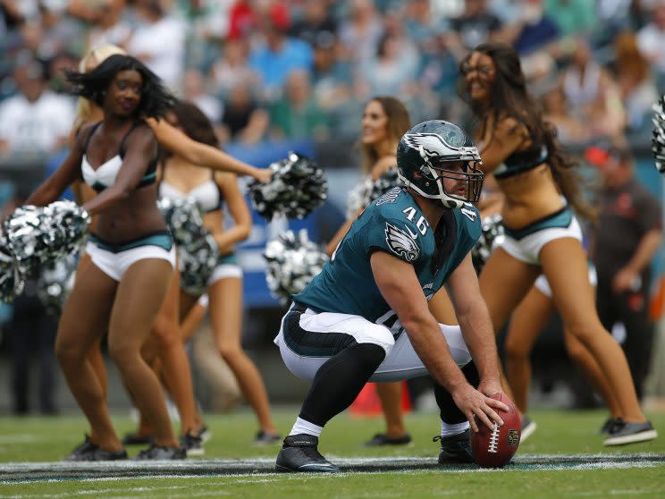 Jon Dorenbos is in his 14th NFL season. (Getty Images)