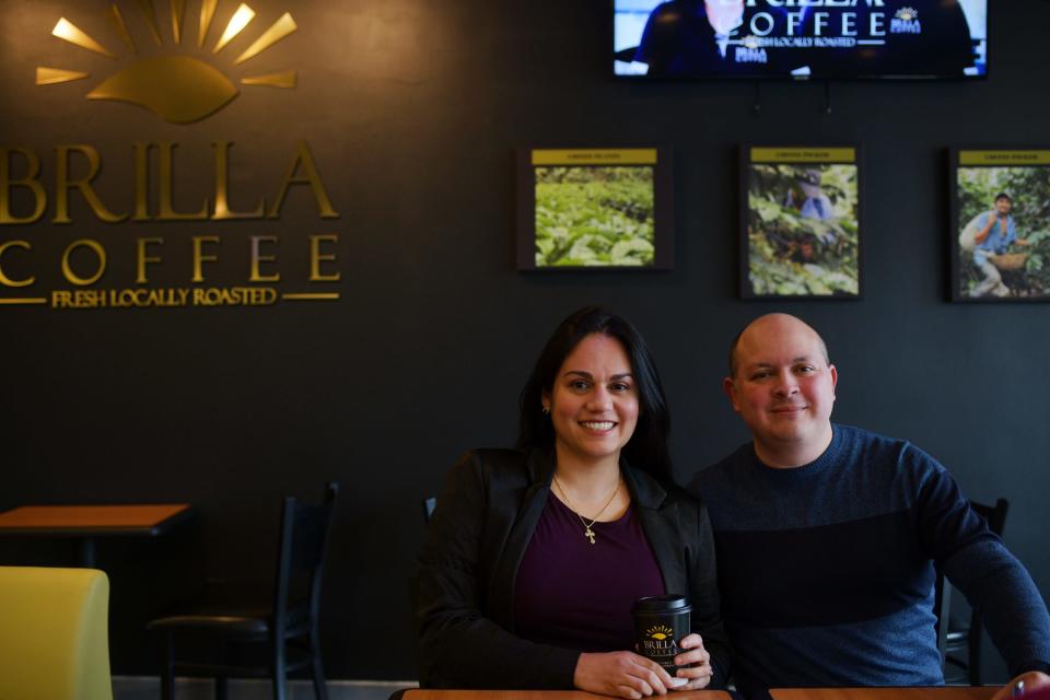 Osiris and Alexis Vallejos own Brilla Coffee, and they recently announced that they would be opening a shop in downtown Gardner.