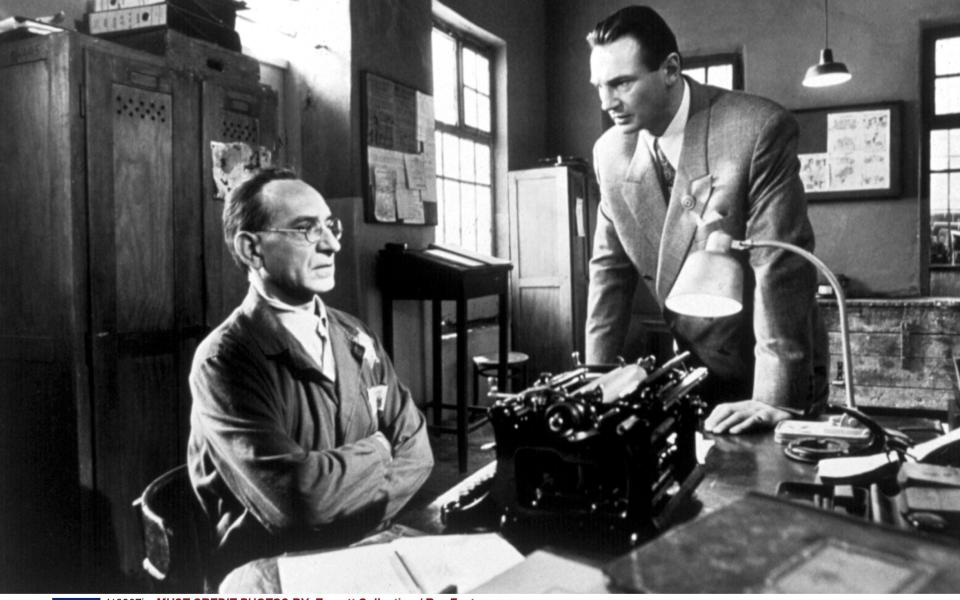 Ben Kingsley and Liam Neeson in Schindler's List - Rex