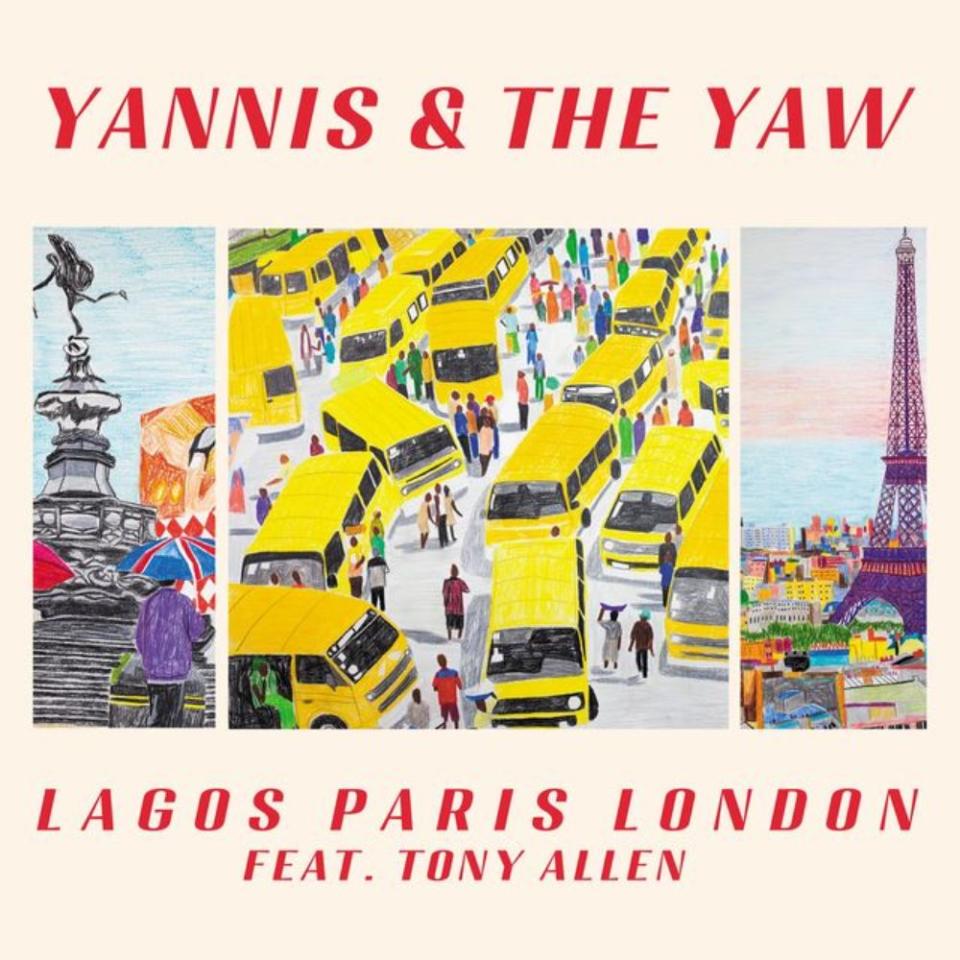 Yannis and the Yaw Yannis Philippakis Tony Allen Lagos Paris London EP Artwork