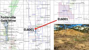 Fig 1 (left) – Maps shows 12 km proximity to 7.58 Moz Fosterville Gold Mine and Fig 2 (lower right) shows AIS’ Gold Project’s open cut mine operated In 1995.