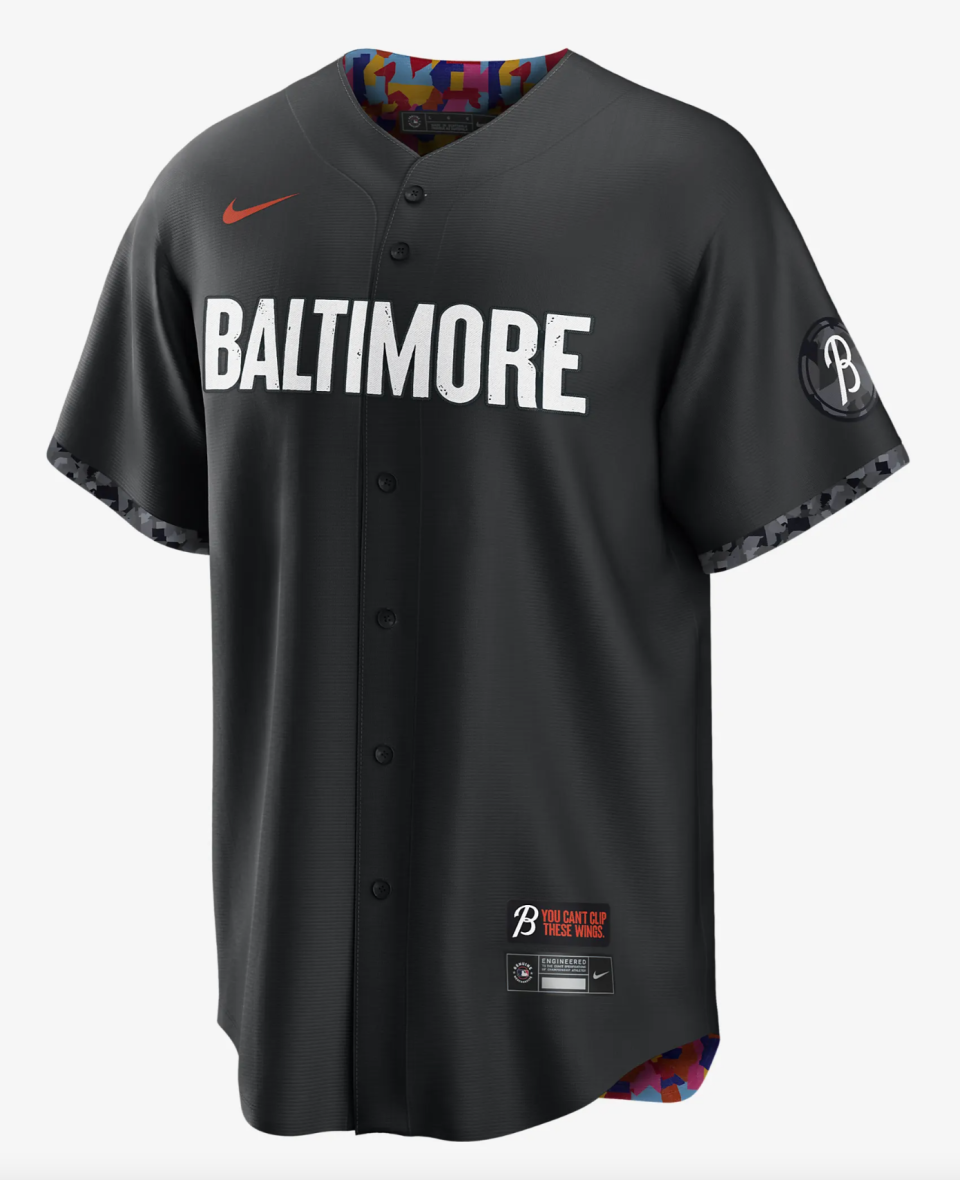 Baltimore Orioles' City Connect jerseys.