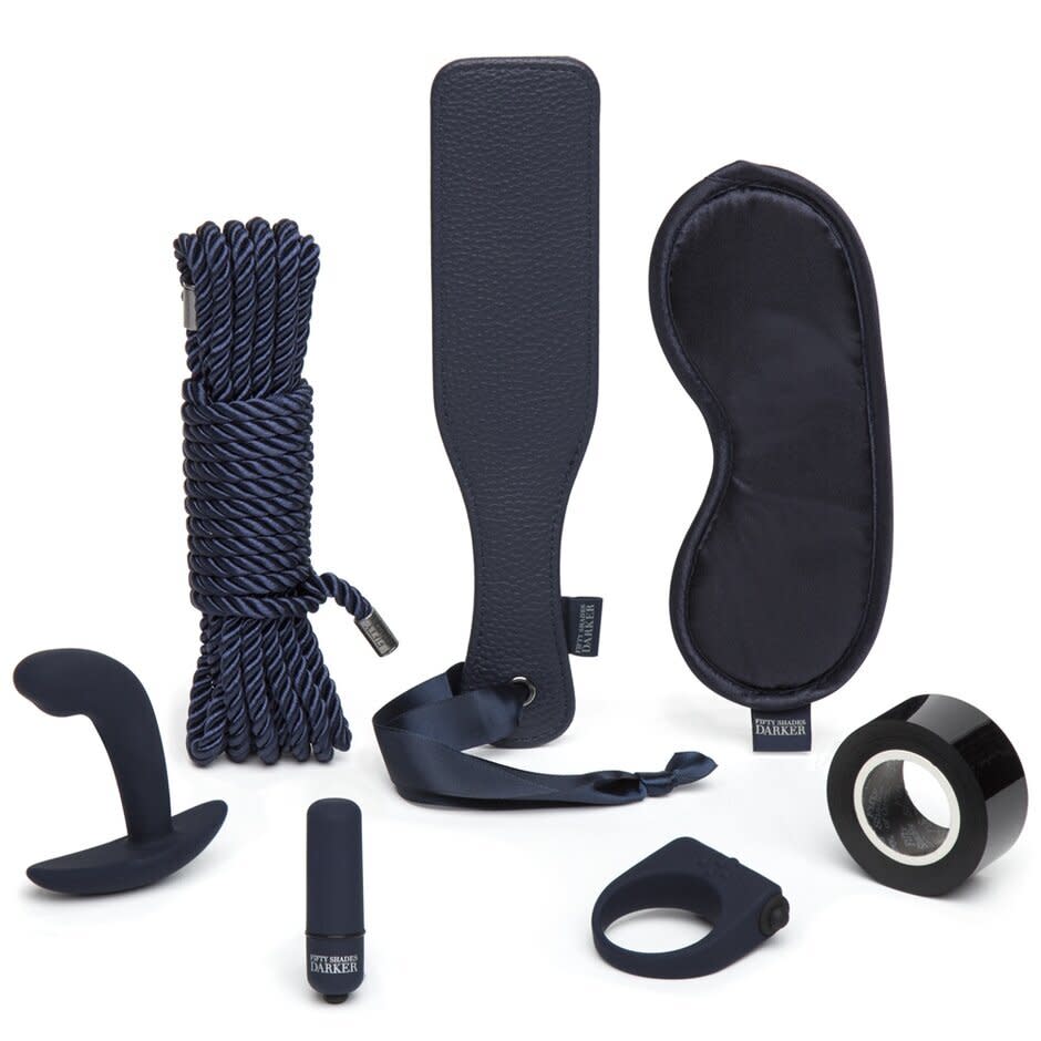 For "Fifty Shades" fans, this couples kit might be perfect for some new adventures. It includes a bullet vibrator and mini paddle. <a href="https://fave.co/35x1lER" target="_blank" rel="noopener noreferrer"><strong>Originally $70, get it now for $35</strong></a>.&nbsp;