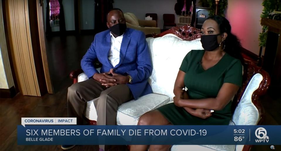 Belle Glade mayor, wife lose 6 family members to COVID-19