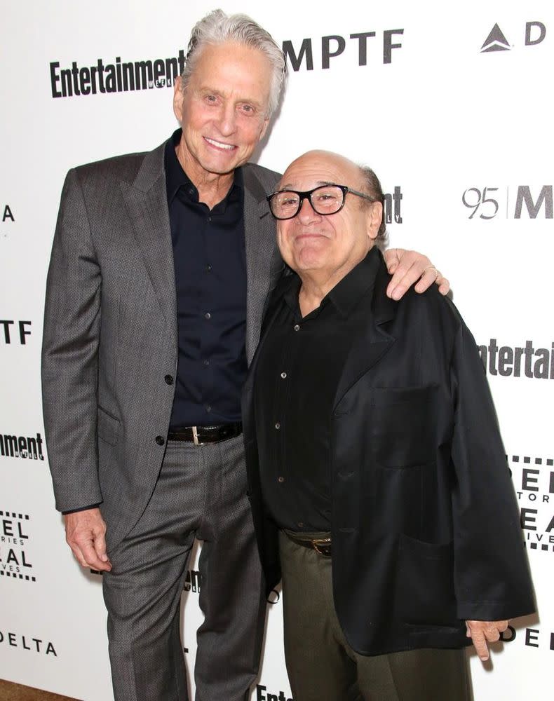 Michael Douglas and Danny DeVito