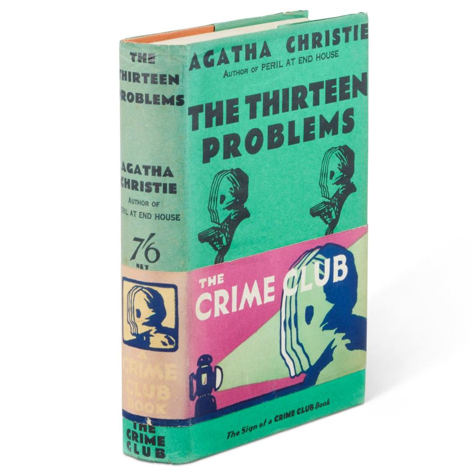 'He was proud of this sense of being a completist': The Thirteen Problems, one of many Agatha Christie first editions owned by Watts