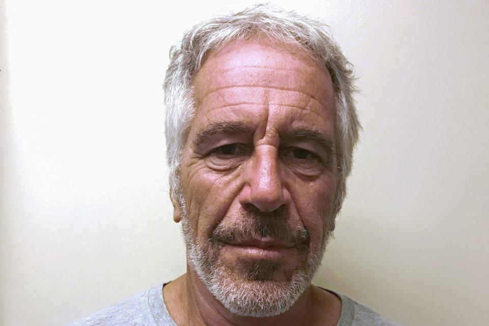 FILE PHOTO: U.S. financier Jeffrey Epstein appears in a photograph taken for the New York State Division of Criminal Justice Services' sex offender registry March 28, 2017 and obtained by Reuters July 10, 2019.  New York State Division of Criminal Justice Services/Handout/File Photo via REUTERS.