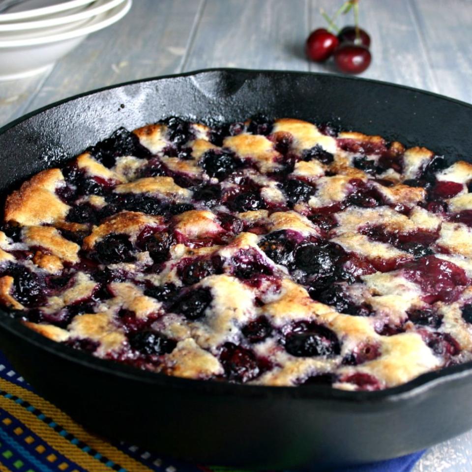 Cherry-Berry Cobbler