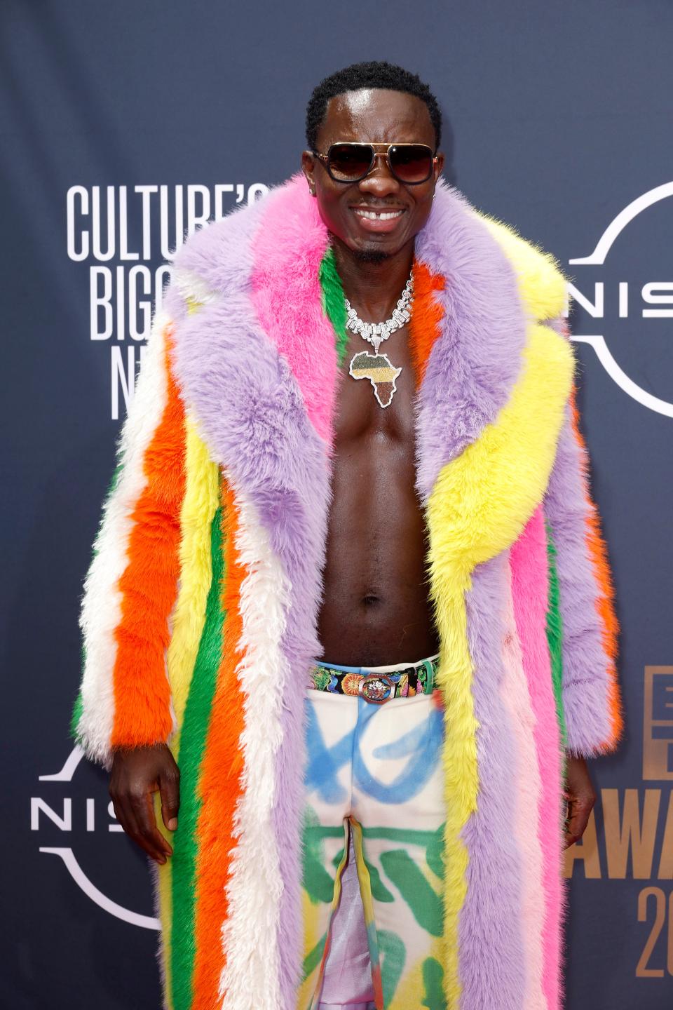 Michael Blackson attends the 2023 BET Awards.