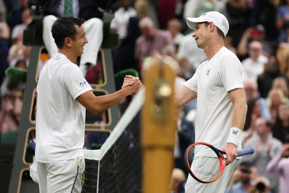 Ryan Peniston faced Andy Murray in the main draw last year (Getty Images)