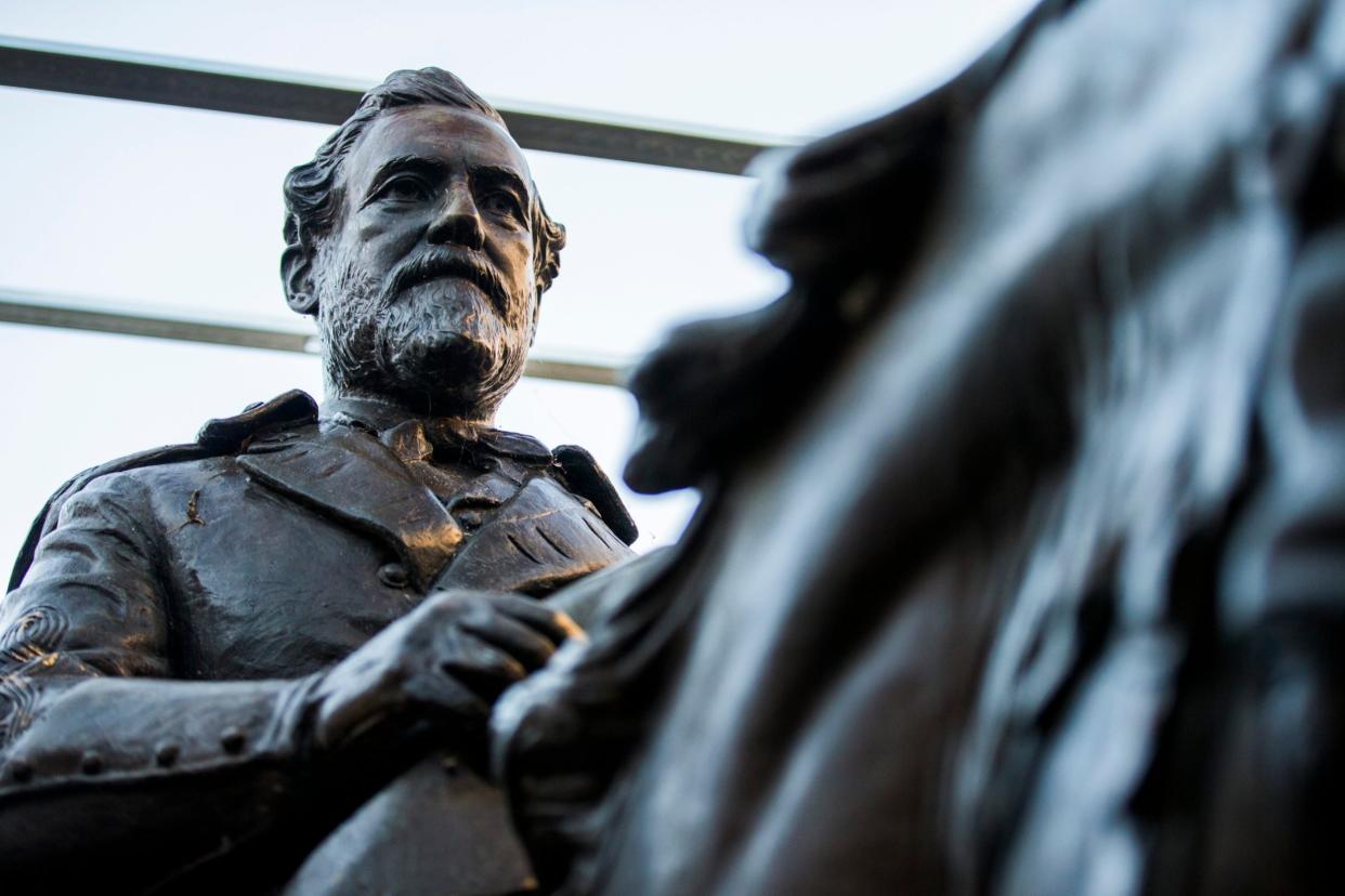 A 1935 statue of Robert E Lee, by sculptor Alexander Phimister wsa sold for more than $1.4m in a Dallas auction: AP