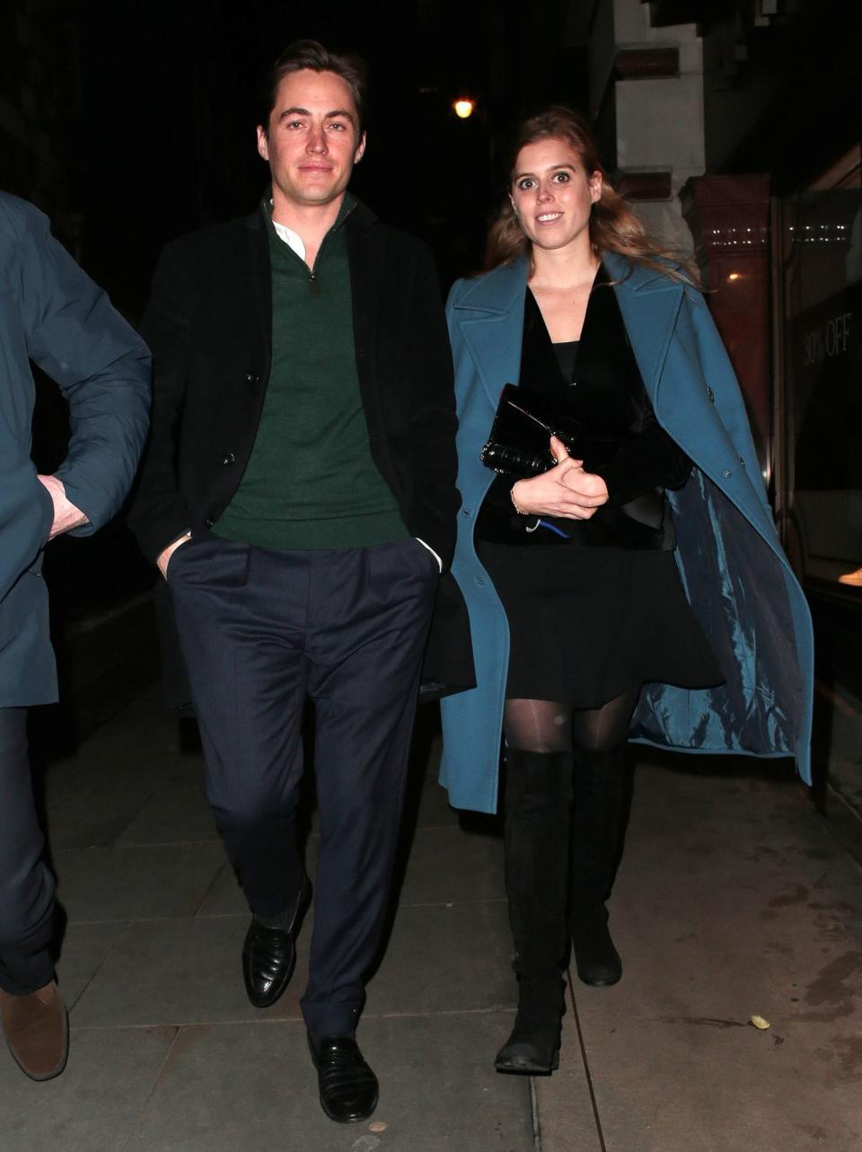 Princess Beatrice and Fiancé 'Really Happy to Be Surrounded by Friends' at Engagement Party