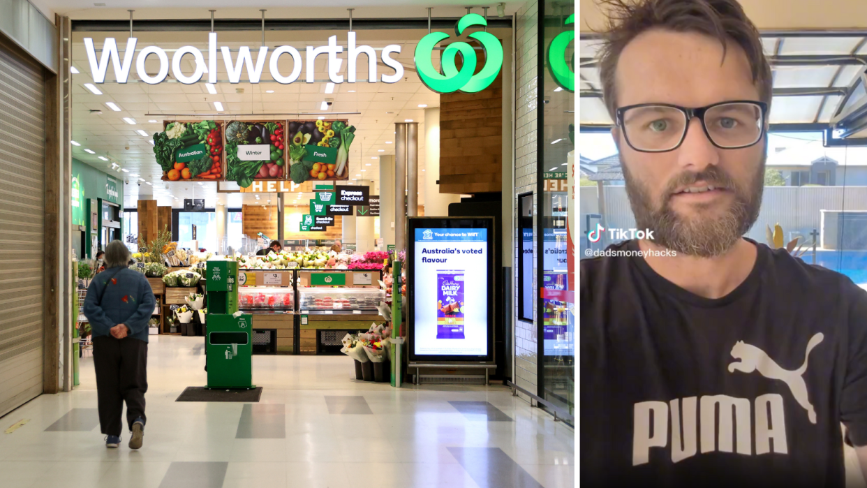 Woolworths shopping hack