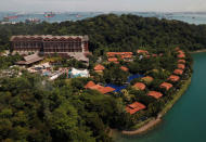 A view of resorts in Sentosa Island. REUTERS/Edgar Su