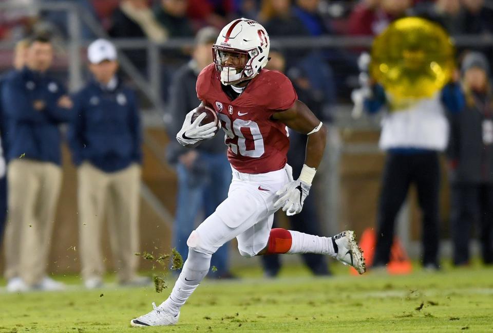 Bryce Love is set to assume the No. 1 RB role at Stanford. (Getty)