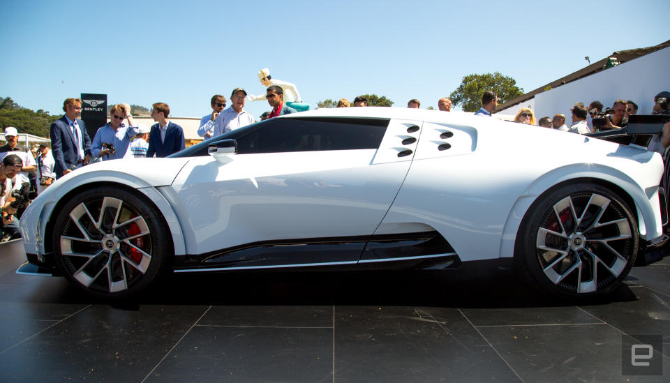 Bugatti Centodieci unveil