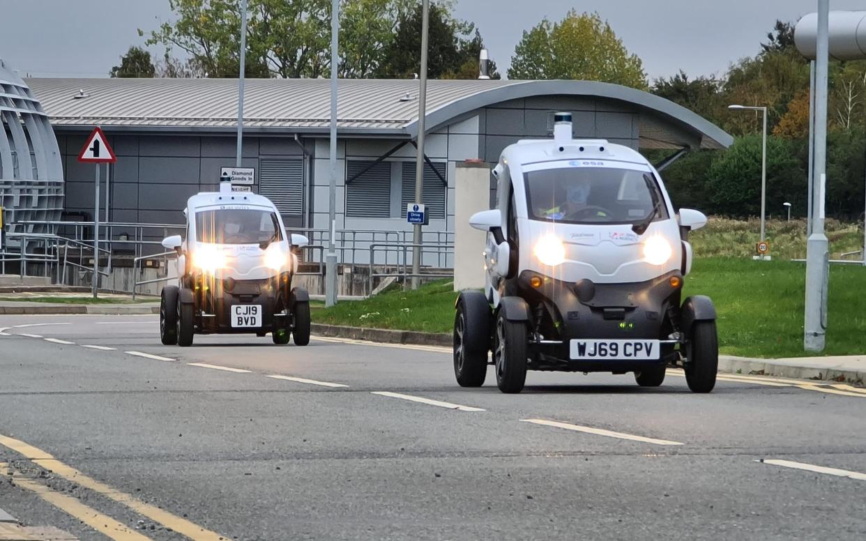 Driverless cars in Oxford