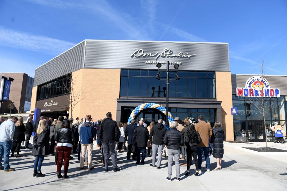 Don Shula's American Kitchen in Hall of Fame Village officially opened with a ribbon cutting ceremony.  Tuesday,  March 21, 2023.