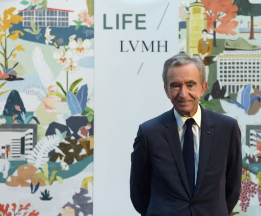 World's richest man: LVMH boos Bernard Arnault launches his group's "Life" environmental initiative in Paris in September