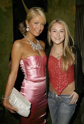 Paris Hilton and Alexa Vega at the Hollywood premiere of Regent Releasing's The Hottie and the Nottie