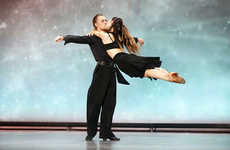 Contestants Vasily and Kristina on Fox's So You Think You Can Dance. (Photo Credit: Adam Rose/FOX)