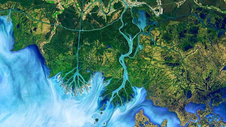 Out-of-this-world images of Earth taken by Landsat satellites