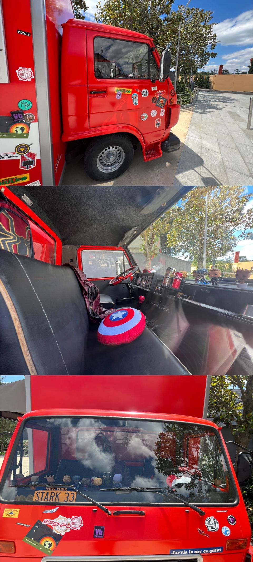 Fantastic Food truck at Avengers Campus in Disneyland Paris