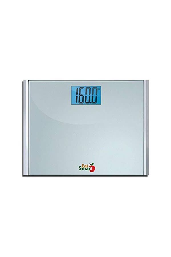 Digital Glass Chrome Bathroom Scale, 7506