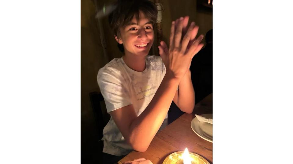 Benjamin turned 14 in December