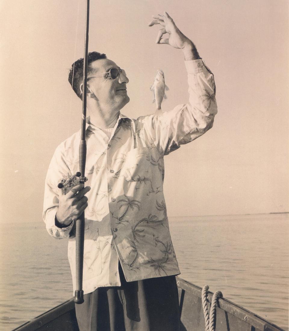 Benny Kahn wrote often about fishing, and occasionally about his lack of angling prowess.