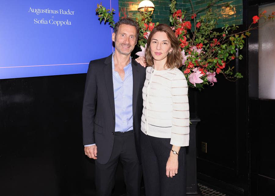 Augustinus Bader’s Charles Rosier and Sofia Coppola (Source: Matteo Prandoni/BFA)