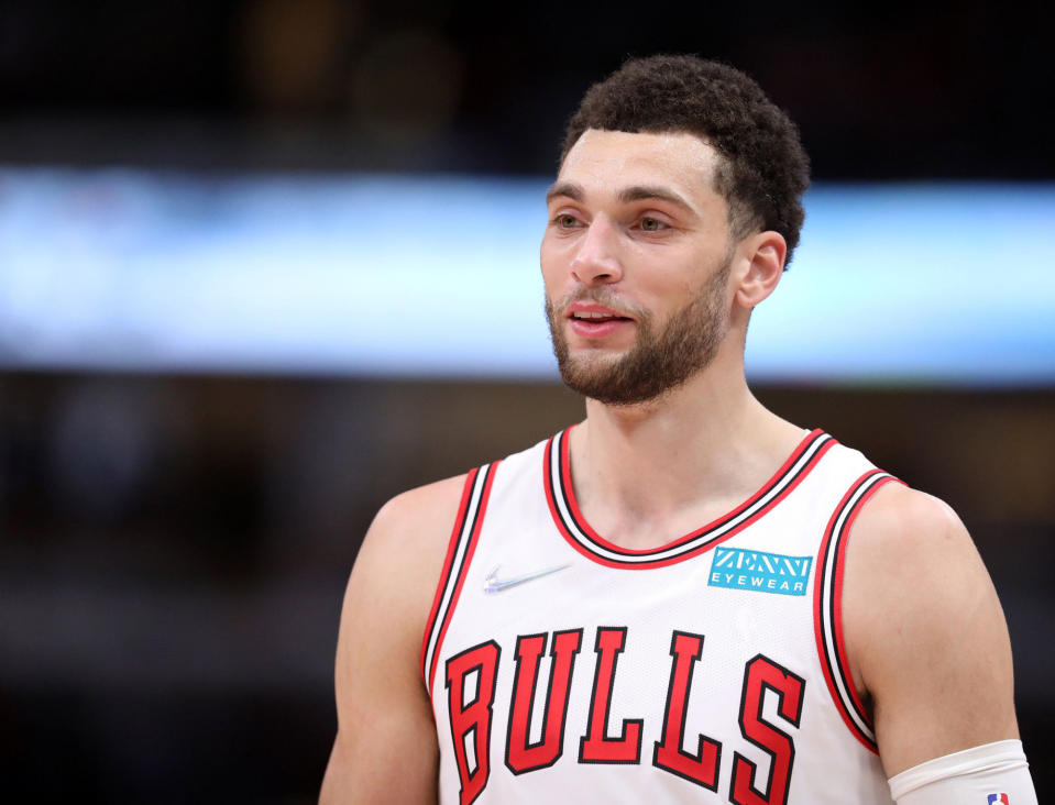 Zach LaVine has been an integral part of the Chicago Bulls' rise in the Eastern Conference this season. Now, he could be in line for a max contract during free agency this summer. (Brian Cassella/Chicago Tribune/Tribune News Service via Getty Images)