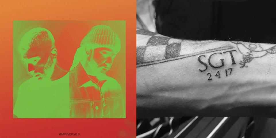 <p>14. Thought his behind-the-ear tattoo was his only one? Think again. In honor of his song “Still Got Time,” which he created with Canadian rapper PartyNextDoor, Zayn got a tattoo to honor the <a rel="nofollow noopener" href="https://www.instagram.com/p/BR_7yDTDnJq/?hl=en&taken-by=zayn" target="_blank" data-ylk="slk:collaboration;elm:context_link;itc:0;sec:content-canvas" class="link ">collaboration</a>. (Photo: <a rel="nofollow noopener" href="https://www.instagram.com/p/BSZJkGVFZfF/?hl=en&taken-by=zayn" target="_blank" data-ylk="slk:Zayn Malik via Instagram;elm:context_link;itc:0;sec:content-canvas" class="link ">Zayn Malik via Instagram</a>) </p>