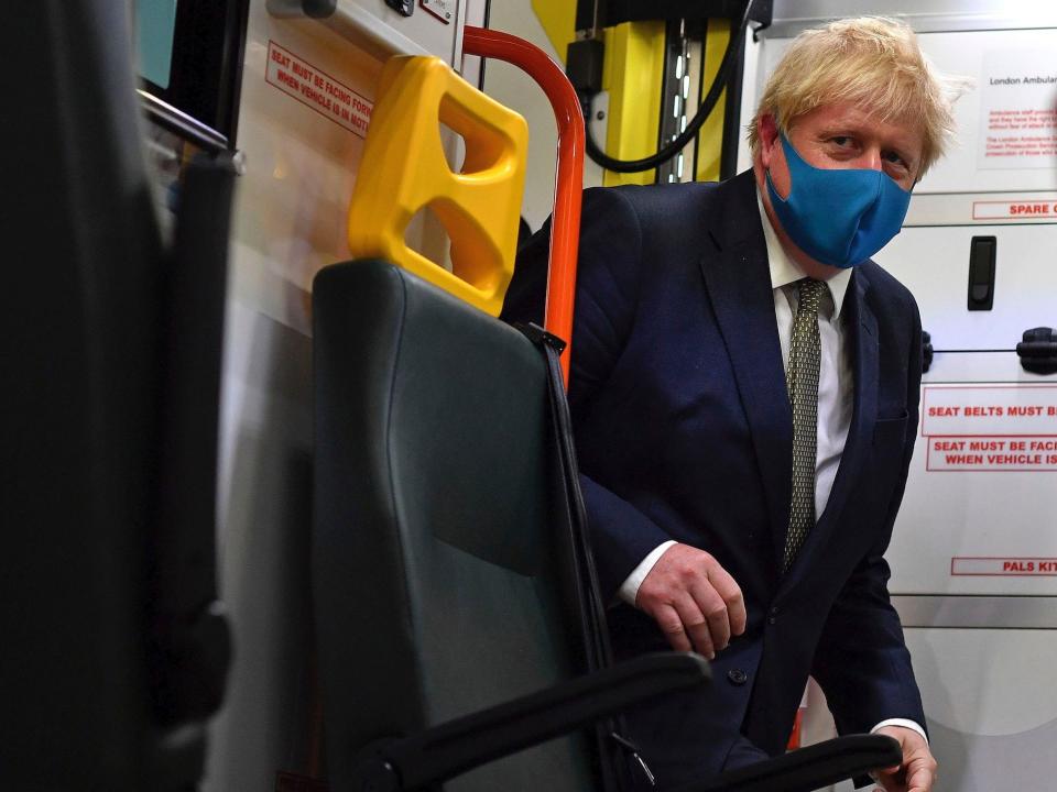 boris face mask