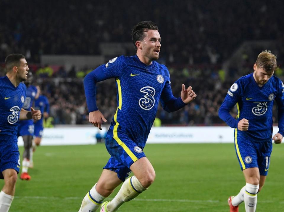 Ben Chilwell broke the deadlock with his third goal in as many games for club and country (Reuters)