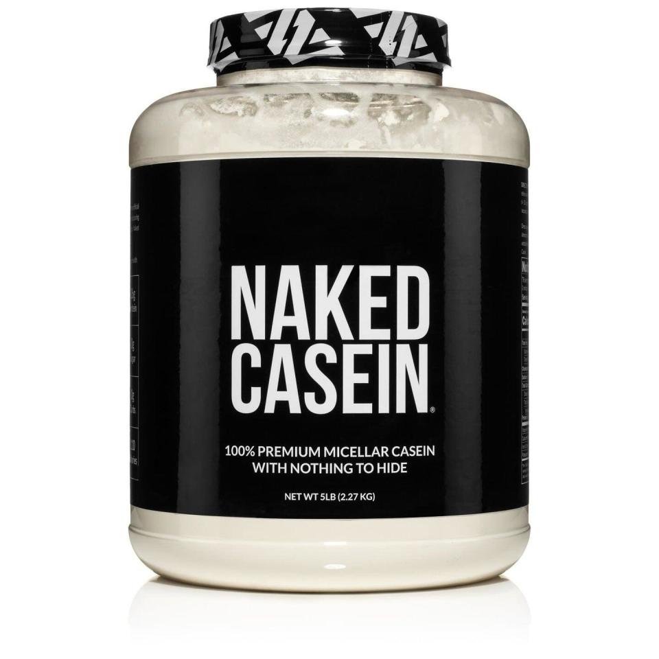 <p><a href="https://go.redirectingat.com?id=74968X1596630&url=https%3A%2F%2Fnakednutrition.com%2Fproducts%2Fmicellar-casein-protein-powder&sref=https%3A%2F%2Fwww.menshealth.com%2Fnutrition%2Fg43095962%2Fbest-casein-protein-powder%2F" rel="nofollow noopener" target="_blank" data-ylk="slk:Shop Now;elm:context_link;itc:0;sec:content-canvas" class="link ">Shop Now</a></p><p>Micellar Casein Protein Powder</p><p>nakednutrition.com</p><p>$99.99</p>