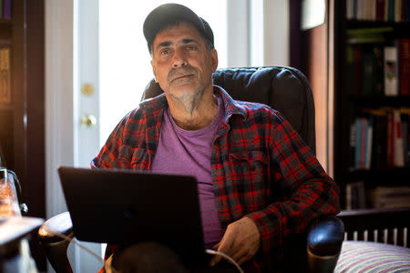 David Tuller, DrPH, a senior fellow in public health and journalism at the Center for Global Public Health, School of Public Health, UC Berkeley, poses for a portrait at his home in San Francisco, California, U.S., January 2, 2019. Picture taken January 2, 2019. REUTERS/Stephen Lam